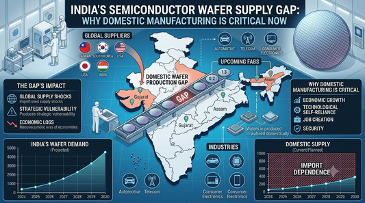INDIA'S SEMICONDUCTOR WAFER SUPPLY GAP