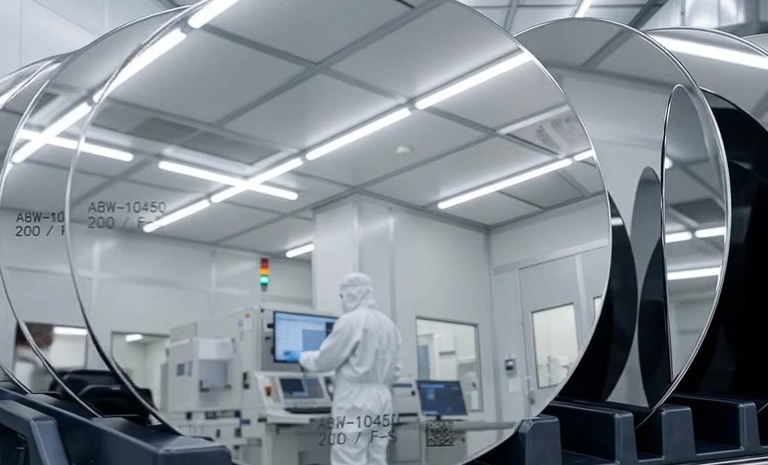 Silicon Wafer 11N (99.999999999)%, 200MM (8 INCH)